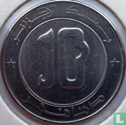 Algeria 10 dinars AH1413 (1992) - Image 2