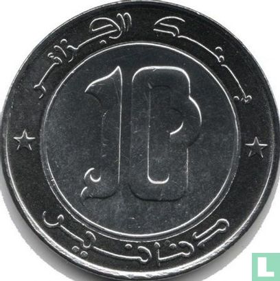 Algérie 10 dinars AH1429 (2008) - Image 2