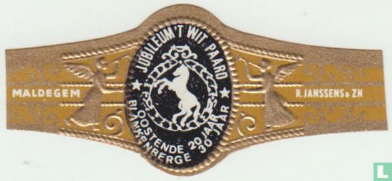 Jubileum 't Wit Paard Oostende 20 jaar Blankenberge 30 jaar - Maldegem - R. Janssens & Zn - Image 1