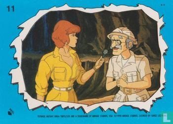 April O'Neil and archaeologist - Afbeelding 1