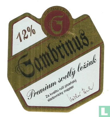 Gambrinus Premium svetly leziak