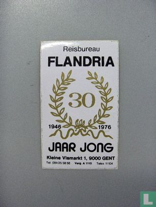 reisbureau Flandria 30 jaar jong