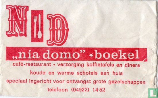 "Nia Domo" Café Restaurant - Afbeelding 1