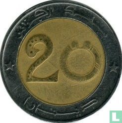 Algeria 20 dinars AH1430 (2009) - Image 2