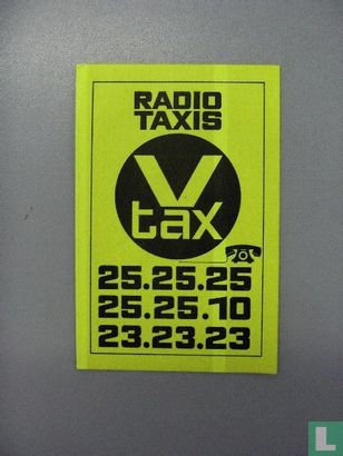 radio taxis V-tax