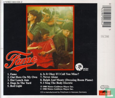 Fame - The Original Soundtrack from the Motion Picture - Image 2