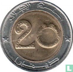 Algeria 20 dinars AH1435 (2014) - Image 2