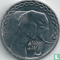 Algerije 5 dinars AH1438 (2017) - Afbeelding 1