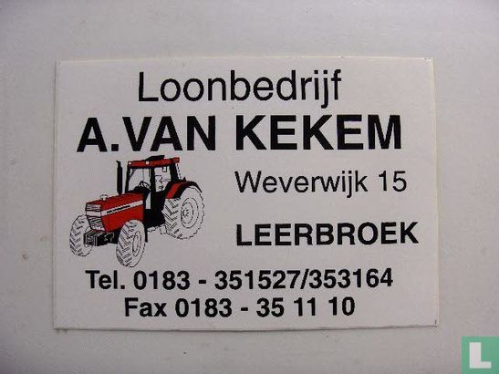 Loonbedrijf  A. Van Kekem
