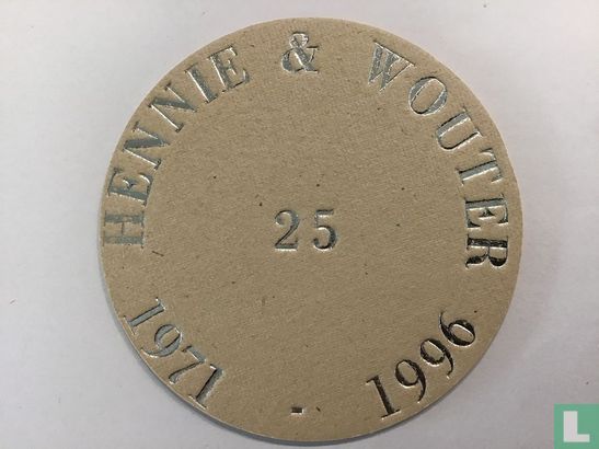 Hennie & Wouter 25 1971 -1996 - Afbeelding 1