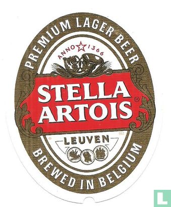 Stella Artois premium lager beer