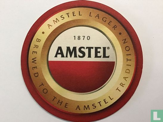 Amstel Lager Brewed to the Amstel Tradition Naparetai  - Afbeelding 2