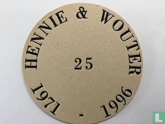 Hennie & Wouter 25 1971 -1996 - Afbeelding 1