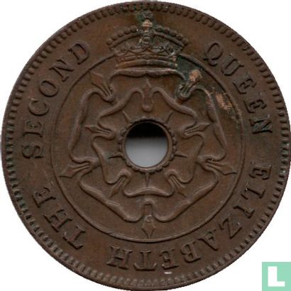 Rhodésie du Sud ½ penny 1954 - Image 2