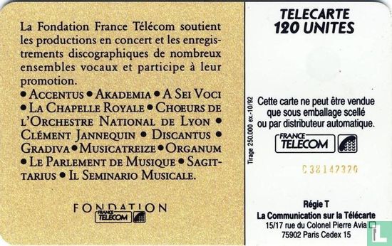 France Télécom Mécène de la musique vocale - Image 2
