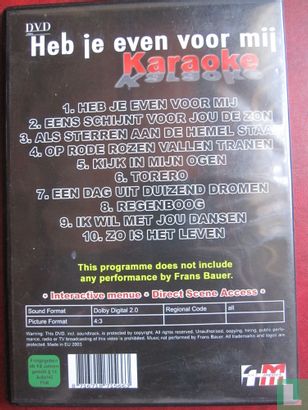 Heb je even voor mij (Karaoke) - Afbeelding 2