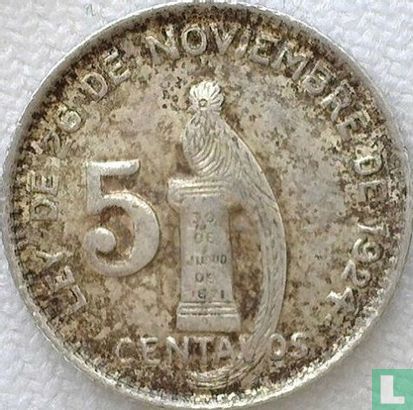 Guatemala 5 centavos 1947 - Afbeelding 2