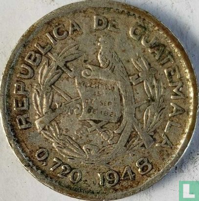 Guatemala 5 centavos 1948 - Afbeelding 1
