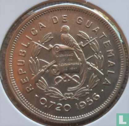 Guatemala 25 centavos 1956 - Image 1
