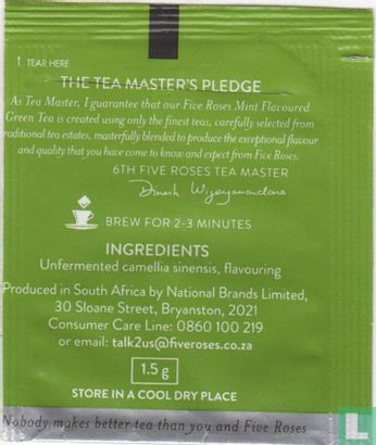 mint flavored green tea - Image 2