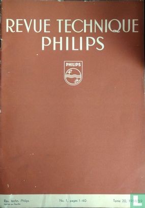 Revue technique Philips 20 - Afbeelding 1
