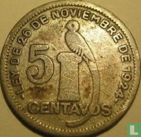 Guatemala 5 Centavo 1929 - Bild 2
