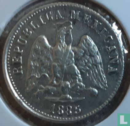 Mexico 10 centavos 1885 (Zs S) - Image 1