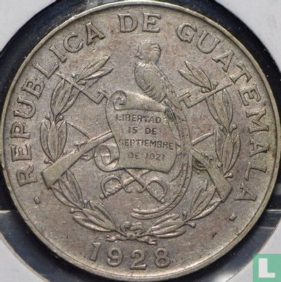 Guatemala ¼ quetzal 1928 - Image 1