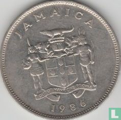 Jamaika 25 Cent 1986 - Bild 1