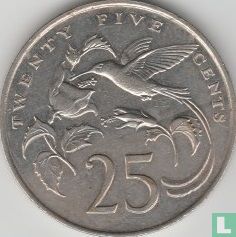 Jamaika 25 Cent 1986 - Bild 2