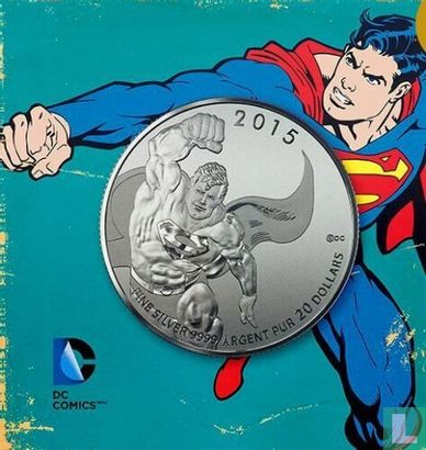 Canada 20 dollars 2015 (PROOF - folder) "Superman" - Image 1