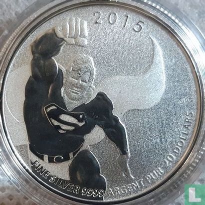 Canada 20 dollars 2015 (PROOF - folder) "Superman" - Image 2