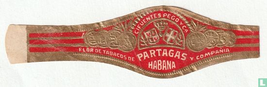 Cifuentes Pego y Ca. Flor de Tabacos de Partagas y Compañia Habana - Afbeelding 1