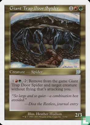 Giant Trap Door Spider - Image 1