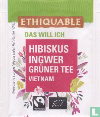 Hibiscus Ingwer Grüner Tee - Bild 1