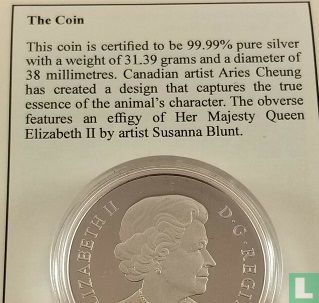 Canada 15 dollars 2014 (PROOF) "Year of the Horse" - Image 3