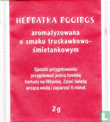 aromatyzowana o smaku truskawkowo-smietankowym - Bild 1