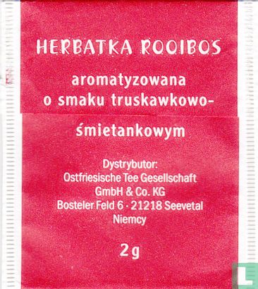 aromatyzowana o smaku truskawkowo-smietankowym - Afbeelding 2