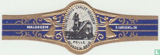 Palingshuis Chalet Heusden Melle Heusden Brug - Maldegem - R. Janssens & Zn - Afbeelding 1