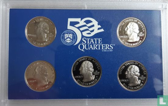 Verenigde Staten jaarset 1999 (PROOF) "50 state quarters" - Afbeelding 2