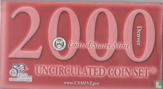 États-Unis coffret 2000 (D) "50 state quarters" - Image 1