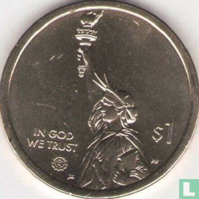 Verenigde Staten 1 dollar 2020 (D) "Connecticut" - Afbeelding 2