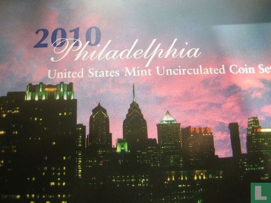 United States mint set 2010 (P) - Image 1