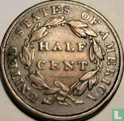 Verenigde Staten ½ cent 1833 - Afbeelding 2