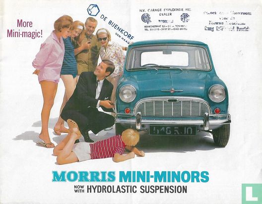 Morris  Mini-Minors, Now with Hydrolastic Suspension - Afbeelding 1