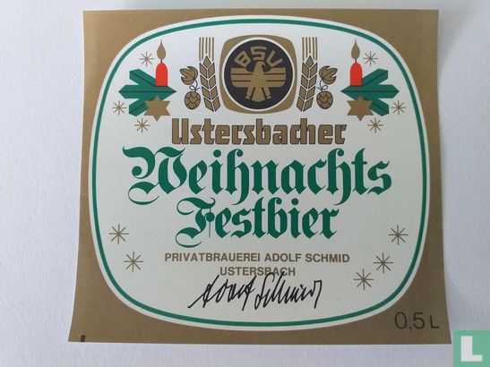 Ustersbacher Weihnachts Festbier