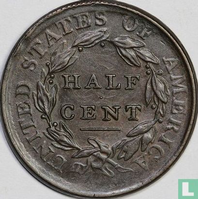 United States ½ cent 1809 - Image 2