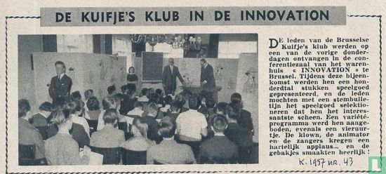 De Kuifje's klub in de Innovation