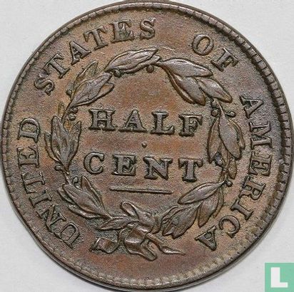 Verenigde Staten ½ cent 1825 - Afbeelding 2