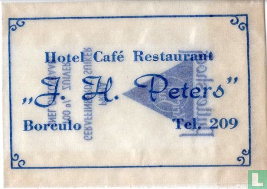 Hotel Café Restaurant "J.H. Peters" - Bild 1